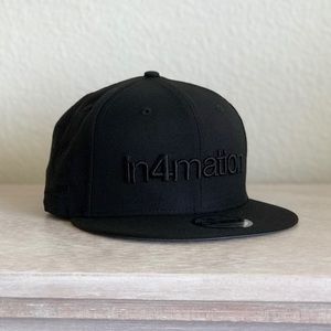 Limited Edition All Black In4mation Snapback